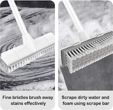 2 In 1 Viper Bristle Floor Brush, Adjustable Floor Cleaning Mop, Bathroom Long Handle Brush, Ceramic Tile Floor Scrub Cleaning Brush, Home Toilet Bathtub Brushes, Boom Joy Floor Scrub Brush 2 In 1 Viper Bristle Floor Brush, Adjustable Floor Cleaning Mop, Bathroom Long Handle Brush, Ceramic Tile Floor Scrub Cleaning Brush, Home Toilet Bathtub Brushes, Boom Joy Floor Scrub Brush